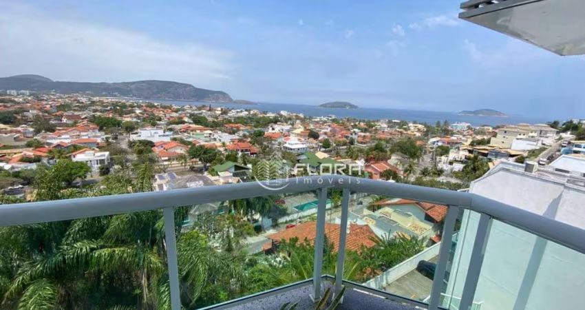 Apartamento com 1 dormitório à venda, 112 m² por R$ 630.000,00 - Camboinhas - Niterói/RJ