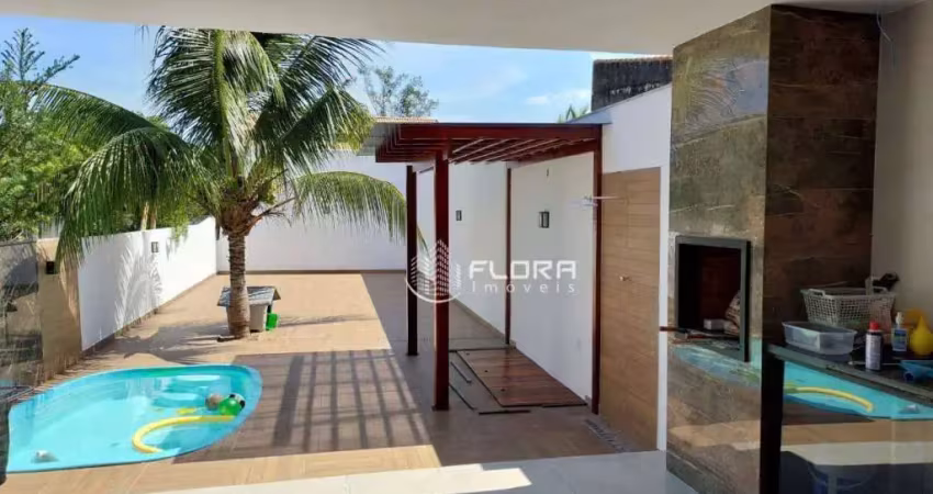 Casa com 3 dormitórios à venda, 188 m² por r$ 680.000,00 - jardim atlântico oeste (itaipuaçu) - maricá/rj
