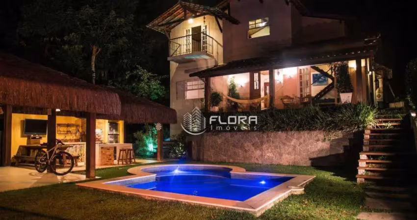 Casa com 3 dormitórios à venda, 380 m² por r$ 1.350.000,00 - itaipu - niterói/rj