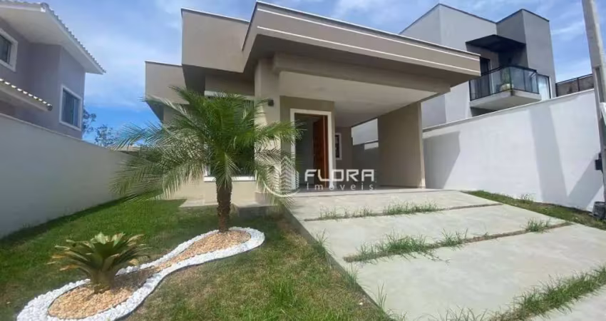 Casa com 3 dormitórios à venda, 100 m² por r$ 540.000 - pindobas - maricá/rj