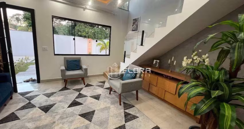 Casa com 2 dormitórios à venda, 78 m² por r$ 330.000,00 - chácaras de inoã (inoã) - maricá/rj