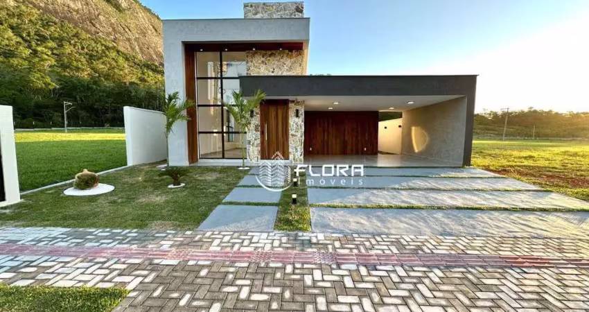 Aluguel de casa no alphaville maricá, com 3 quartos por r$ 8.400/mês