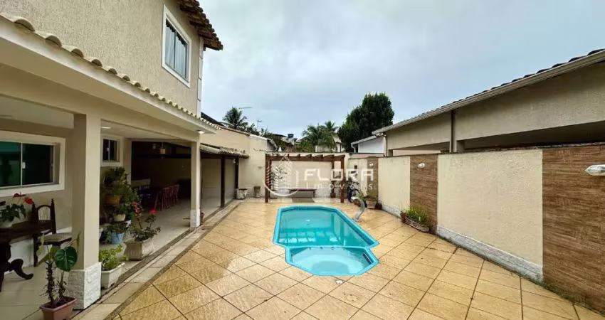 Casa com 3 dormitórios à venda, 300m da praça do barroco, r$ 570.000 - barroco (itaipuaçu) - maricá/rj