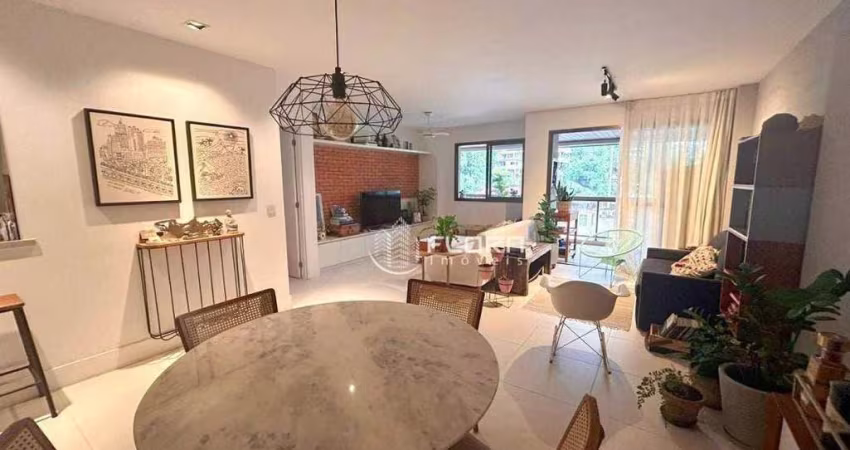 Apartamento com 3 dormitórios à venda, 120 m² por R$ 1.350.000,00 - Charitas - Niterói/RJ