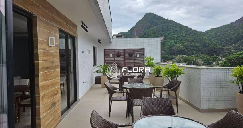 Apartamento com 3 dormitórios à venda, 110 m² por R$ 890.000 - Itacoatiara - Niterói/RJ