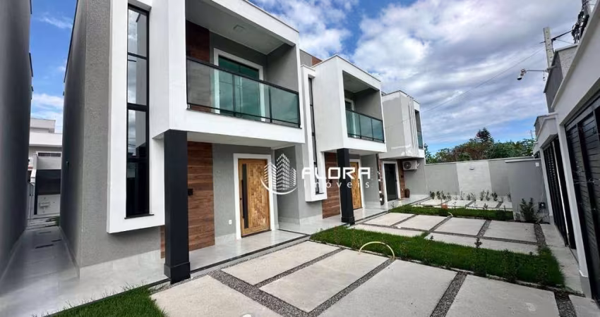 Casa com 3 dormitórios à venda, 94 m² por R$ 535.000,00 - Jardim Atlântico Leste (Itaipuaçu) - Maricá/RJ