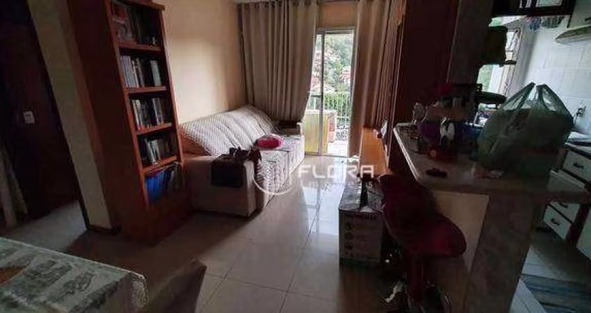 Apartamento com 2 dormitórios para alugar, 70 m² por R$ 2.292,67/mês - Largo da Batalha - Niterói/RJ