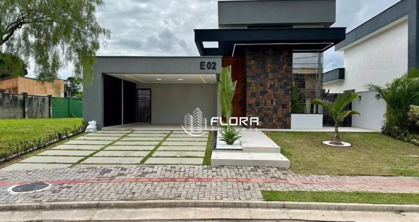 Casa de alto padrão com 3 quartos, área gourmet e piscina no alphaville maricá á venda