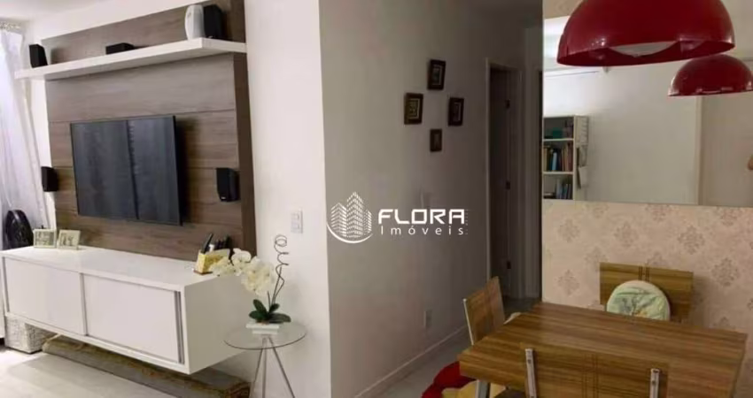 Apartamento com 2 dormitórios à venda, 59 m² por R$ 370.000,00 - Badu - Niterói/RJ
