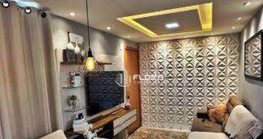 Apartamento com 2 dormitórios à venda, 49 m² por R$ 220.000 - Vila Lage - São Gonçalo/RJ