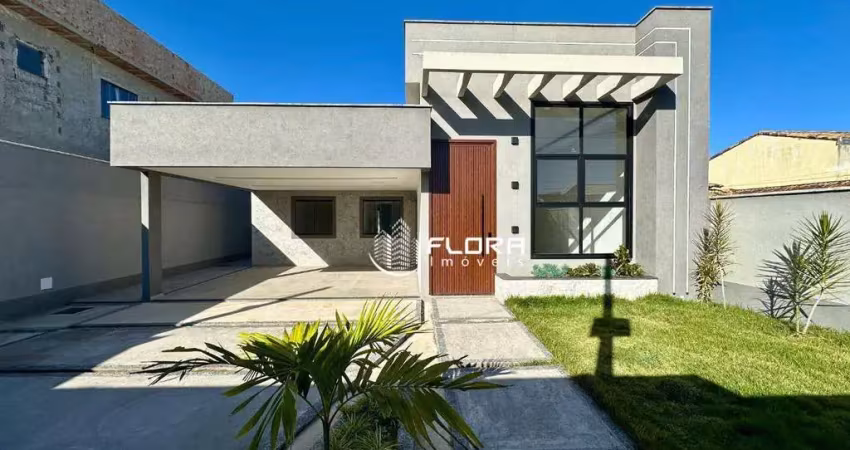 Casa com 3 dormitórios à venda, 147 m² por r$ 740.000,00 - jardim atlântico central (itaipuaçu) - maricá/rj
