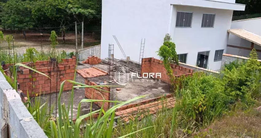 Terreno à venda, no condomínio vale das orquídeas, com 360 m², à venda por r$ 300.000 -  maricá/rj