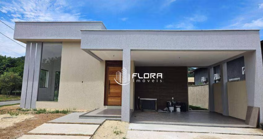 Casa no Alphaville 2, 3 quartos sendo 1 suíte, com 130 m², à venda por R$ 798.000,00 , Maricá - Rj