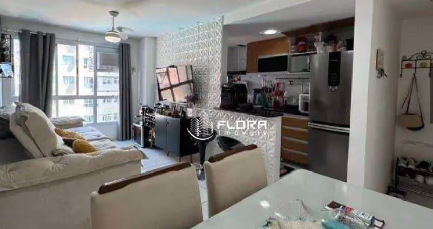 Apartamento com 2 dormitórios à venda, 70 m² por r$ 440.000,00 - badu - niterói/rj