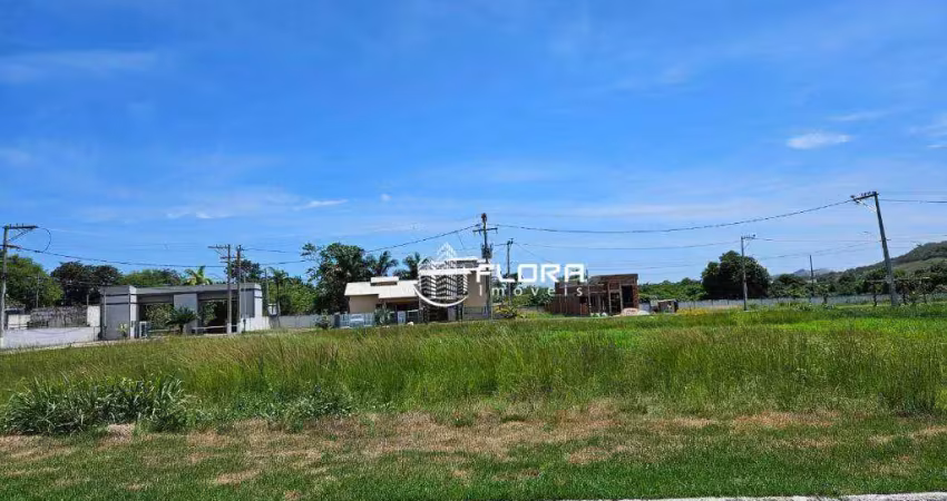 Terreno linear, no condomínio vitória dos anjos, com 240 m², à venda por r$ 90.000,00 , pindobas , maricá - rj