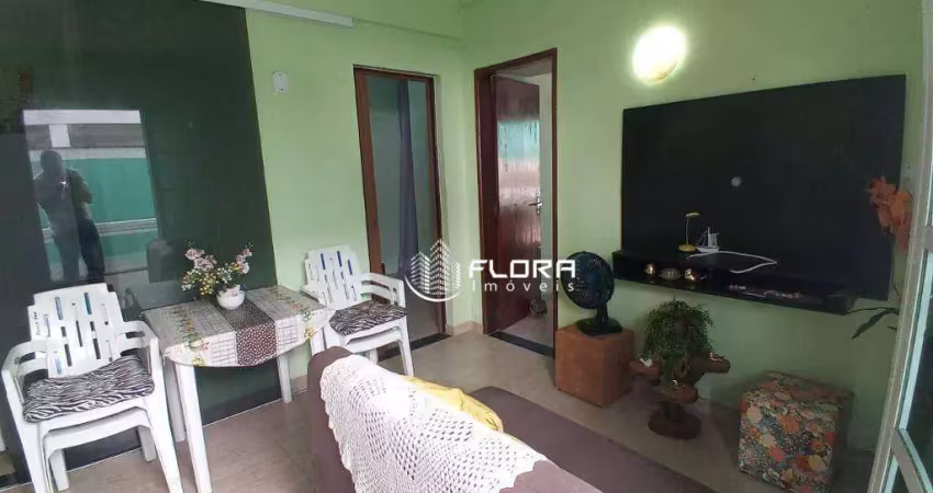 Apartamento com 2 quartos, sendo 1 suíte, a 100 metros da praia de ponta negra, à venda por r$ 350.000,00 , maricá - rj