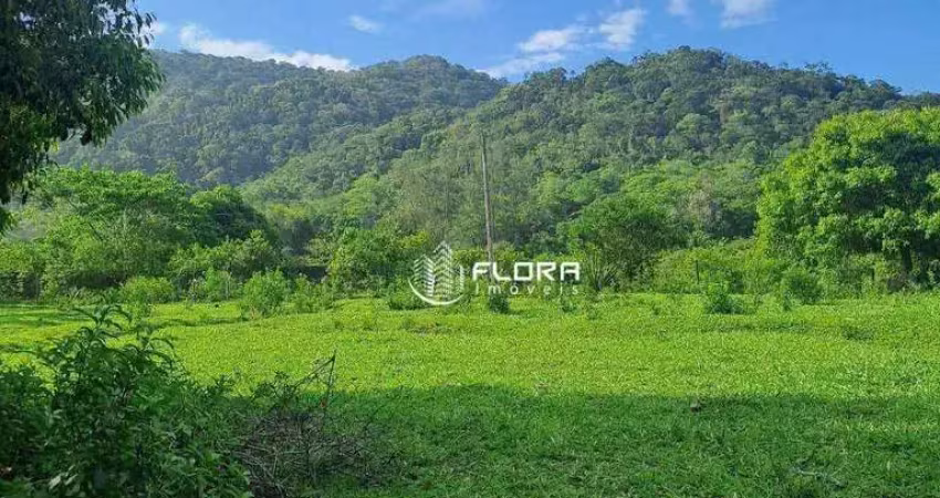 Área com 12.692 m², linear, à venda por r$ 3.000.000 , camburi - maricá - rj