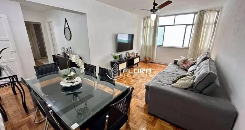 Apartamento com 2 dormitórios à venda, 76 m² por r$ 450.000,00 - icaraí - niterói/rj