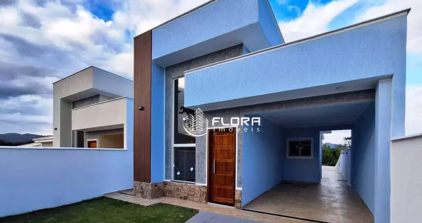 Casa com 2 dormitórios à venda, 90 m² por r$ 430.000,00 - itapeba - maricá/rj