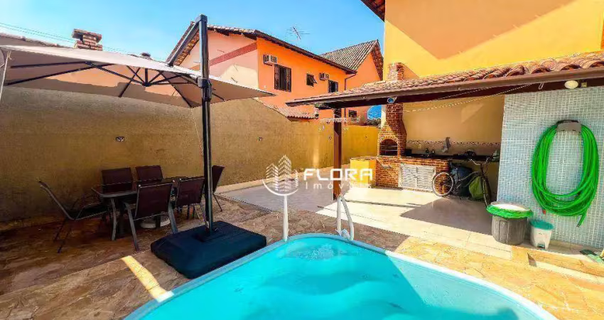 Casa com 3 dormitórios à venda, 168 m² por r$ 780.000,00 - itaipu - niterói/rj