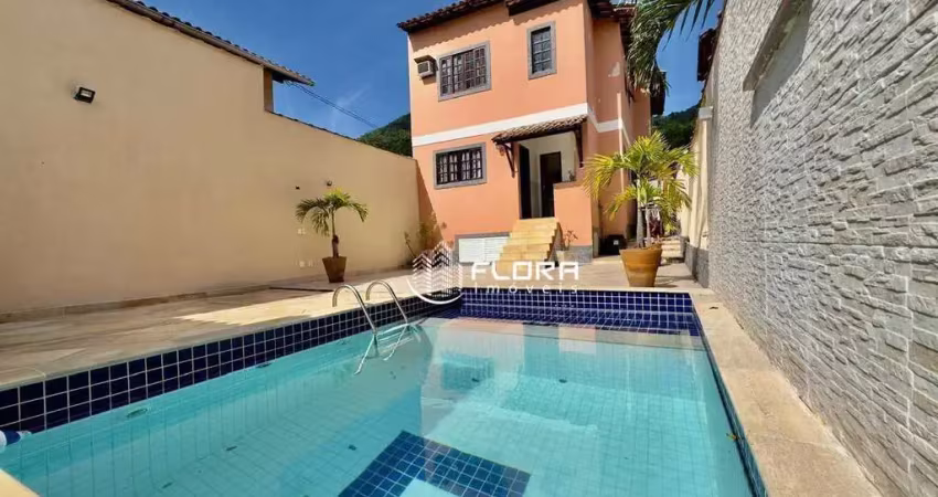 Casa com 3 dormitórios à venda, 153 m² por r$ 682.500,00 - engenho do mato - niterói/rj