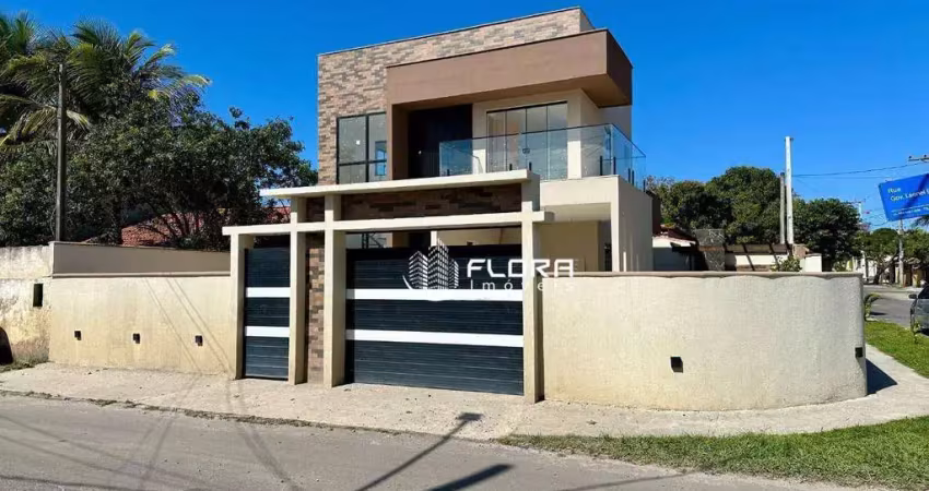 Casa com 3 dormitórios à venda, 150 m² por r$ 650.000,00 - jardim atlântico leste (itaipuaçu) - maricá/rj