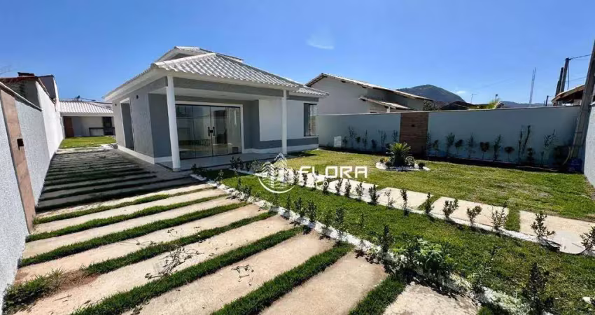 Casa com 3 quartos à venda, 123 m² por r$ 799.000 - jardim atlântico central (itaipuaçu) - maricá/rj