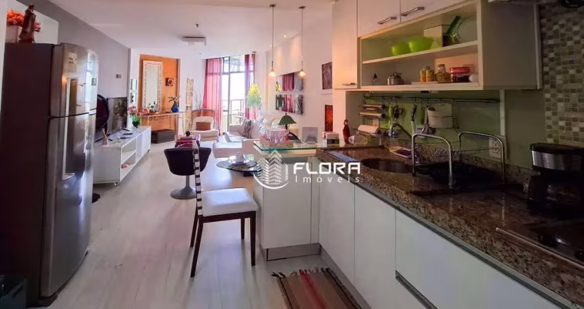 Apartamento com 1 dormitório à venda, 60 m² por r$ 745.000,00 - gragoatá - niterói/rj