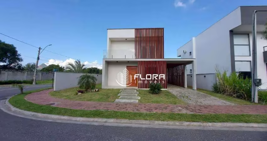 Casa com 4 quartos, sendo 1 suite, área gourmet, piscina, com 229 m², à venda por r$ 1.290.000,00, centro, maricá - rj