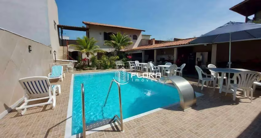 Casa porteira fechada, 5 quartos, 2 suítes, piscina , área gourmet, placa solar, com 300 m², à venda por r$ 950.000,00, cordeirinho - maricá - rj