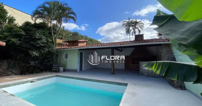 Casa com 5 dormitórios para alugar, 330 m² por r$ 12.550,00/mês - itacoatiara - niterói/rj