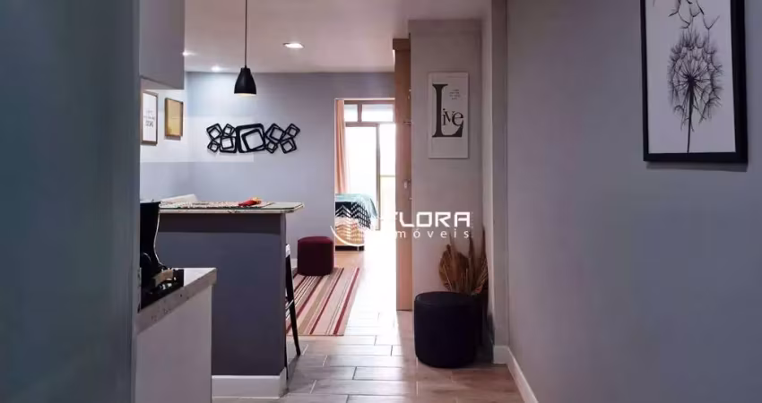 Flat com 1 dormitório à venda, 50 m² por r$ 650.000,00 - camboinhas - niterói/rj