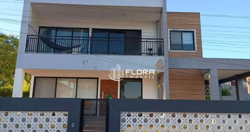 Casa, em condomínio,  com 3 quartos, sendo 1 suite, área gourmet, com 183 m², à venda por r$ 590.000,00, inoã, maricá - rj