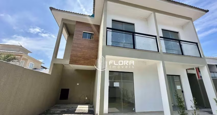 Casa com 2 quartos à venda, 140 m² por r$ 380.000 - jardim atlântico oeste - maricá/rj
