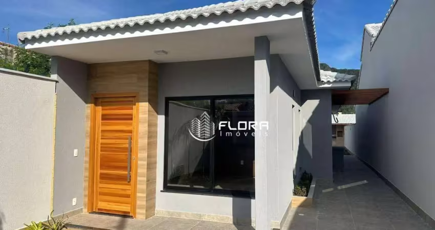Casa com 2 quartos, sendo 1 suite, área gourmet, com 79 m², à venda por r$ 540.000,00, são bento da lagoa, maricá - rj