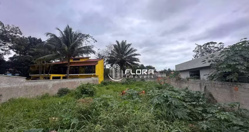 Terreno plano e murado à venda, 492 m² por r$ 205.000 - recanto de itaipuaçu - maricá/rj