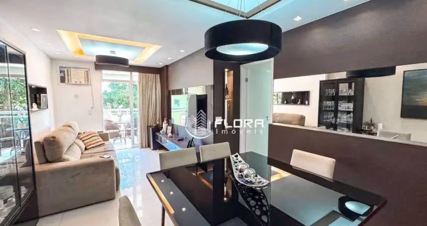 Apartamento com 3 dormitórios à venda, 148 m² por r$ 770.000,00 - itaipu - niterói/rj