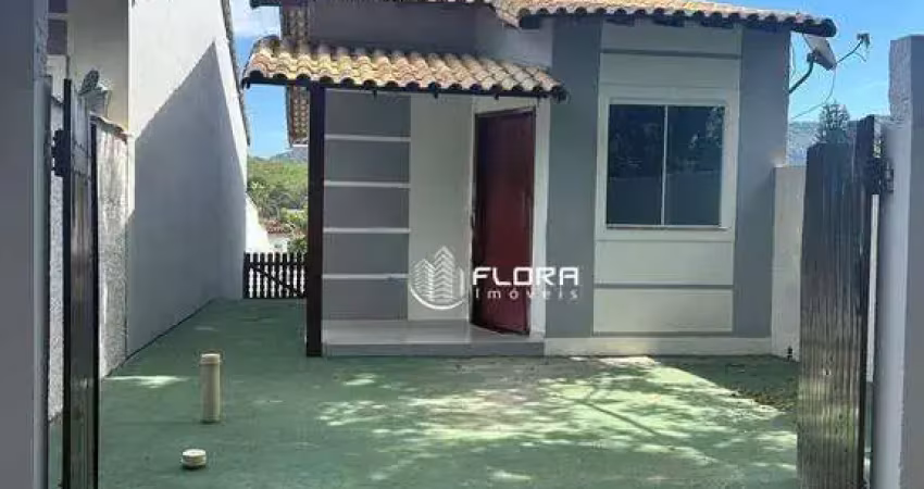 Casa com 2 dormitórios à venda, 60 m² por r$ 350.000 - ponta grossa - maricá/rj