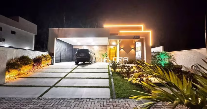 Casa com 3 quartos, porteira fechada à venda, 163 m² por r$ 1.100.000 - condomínio solaris itaipuaçu - maricá/rj