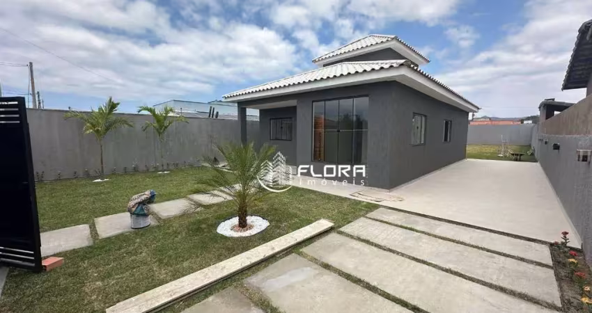Casa no jardim atlântico central 3 quartos à venda, 96 m² por r$ 650.000 - jardim atlântico central - maricá/rj
