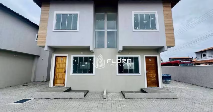 Casa jardim atlântico leste 2 quartos à venda, 72 m² por r$ 340.000 - jardim atlântico leste (itaipuaçu) - maricá/rj