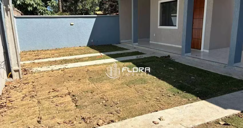 Casa á 150m da rodovia 2 quartos à venda, 97 m² por r$ 465.000 - são josé do imbassaí - maricá/rj