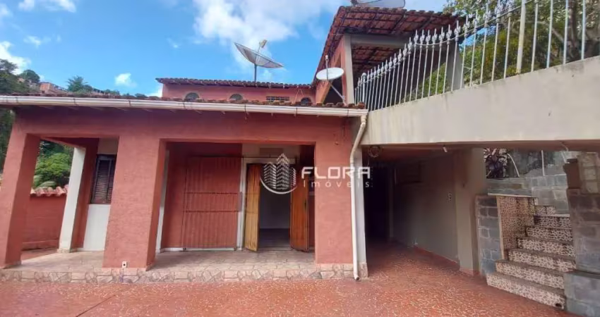 Casa com 5 dormitórios à venda, 275 m² por r$ 500.000,00 - santa rosa - niterói/rj