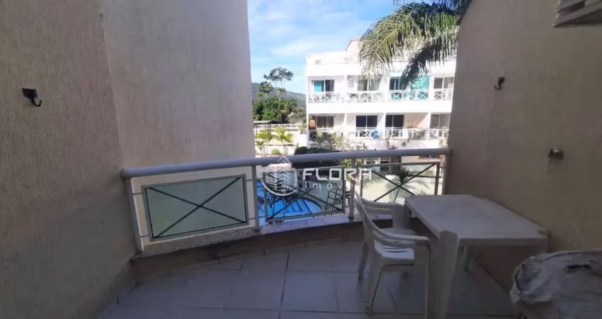Flat com 1 dormitório para alugar, 40 m² por R$ 2.341,47/mês - Engenho do Mato - Niterói/RJ