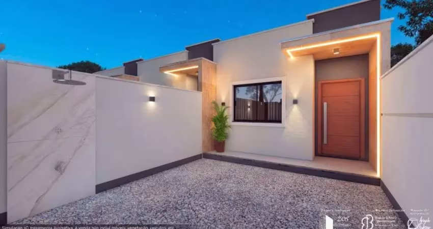 Casa com 2 dormitórios sendo 1 suíte, à venda por r$ 480.000 - meia praia - navegantes/sc