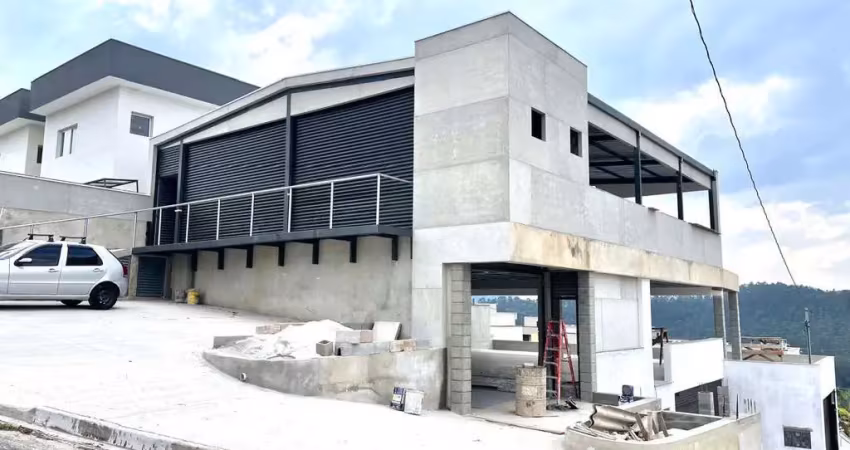 Salão comercial para locação em cajamar, portais (polvilho), 2 banheiros