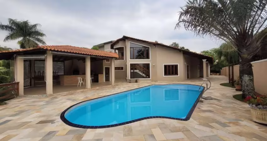 Casa para locação em cajamar, alpes dos araçás (jordanésia), 4 dormitórios, 4 suítes, 5 banheiros, 4 vagas