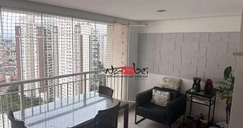 Apartamento 106 m² 3 quartos e 2 vagas cobertas na chácara califórnia - são paulo/sp