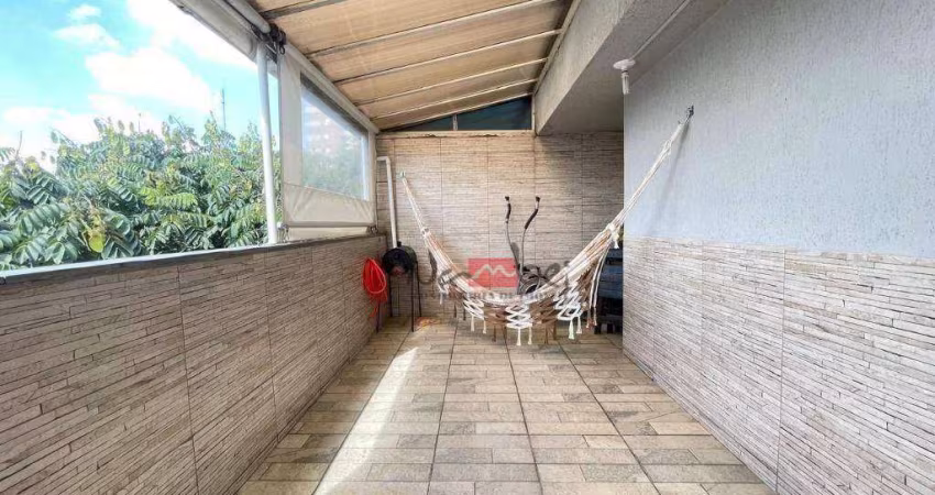 Apartamento cobertura 3 dorm, 2 banheiro, R$ 316.000,00