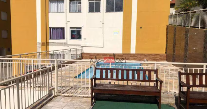 Apartamento com 2 dormitórios, 49 m² - venda por r$ 210.000,00 ou aluguel por r$ 1.512,00/mês - vila carmosina - são paulo/sp